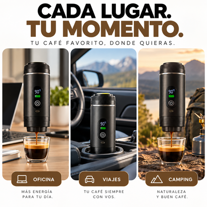 Cafetera Espresso Portátil Digital | KAVETO
