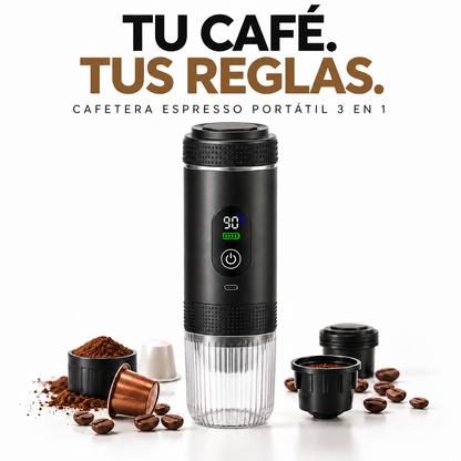Cafetera Espresso Portátil Digital | KAVETO